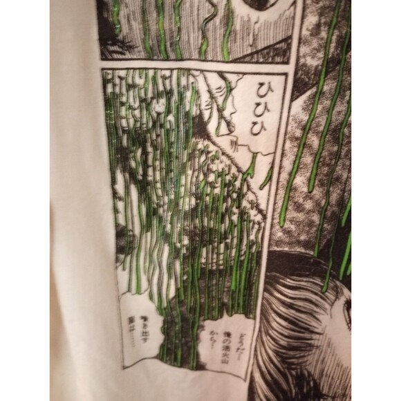 Junji Ito Green Drip Long Sleeve Shirt Manga Anime Size Large Limited Release - Picture 7 of 11